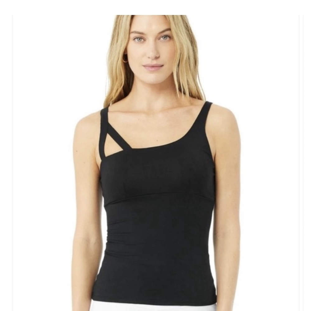 NWT ALO Yoga Repose Tank in Black | Small